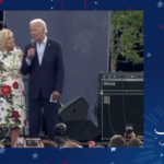 Video: Jill Biden Has To Remind Joe To Say ‘God Bless America’ On July 4th