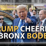 Video: Trump Cheered At Bronx Bodega As Biden Hides In The Basement