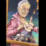 Epic! NYC Artist Places Painting Depicting Demonic Soros Family Outside Their HQ