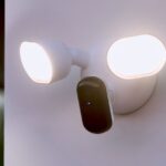 Arlo is launching its first wired floodlight camera