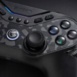 This controller can change the layout of its face button labels